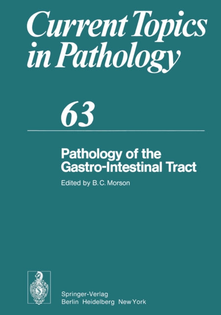 Pathology of the Gastro-Intestinal Tract, PDF eBook