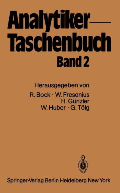 Analytiker-Taschenbuch : 2, Paperback / softback Book