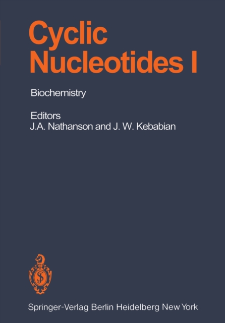 Cyclic Nucleotides : Part I: Biochemistry, PDF eBook