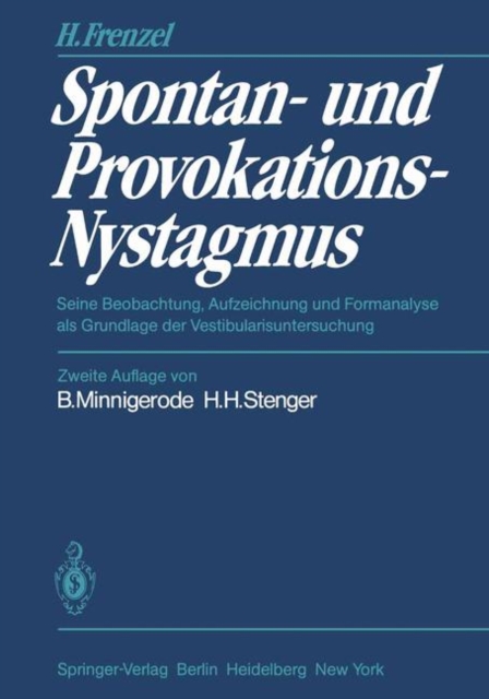 Spontan- und Provokations-Nystagmus, Paperback / softback Book