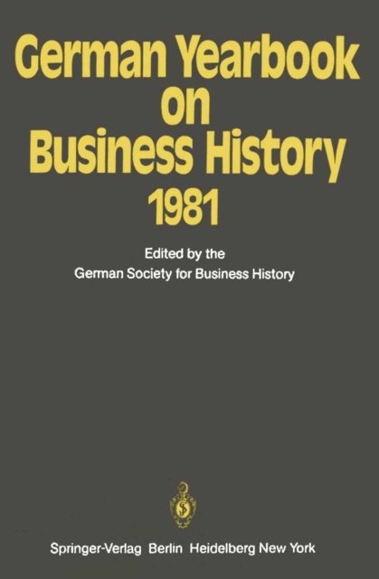 German Yearbook on Business History 1981, PDF eBook