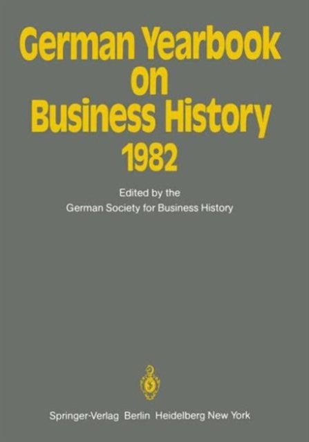 German Yearbook on Business History 1982, Paperback / softback Book