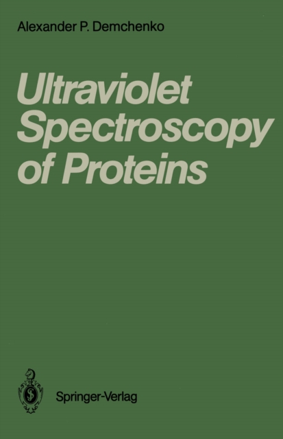 Ultraviolet Spectroscopy of Proteins, PDF eBook