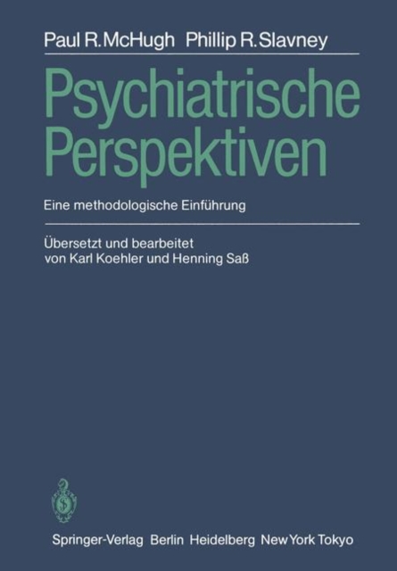 Psychiatrische Perspektiven, Paperback / softback Book