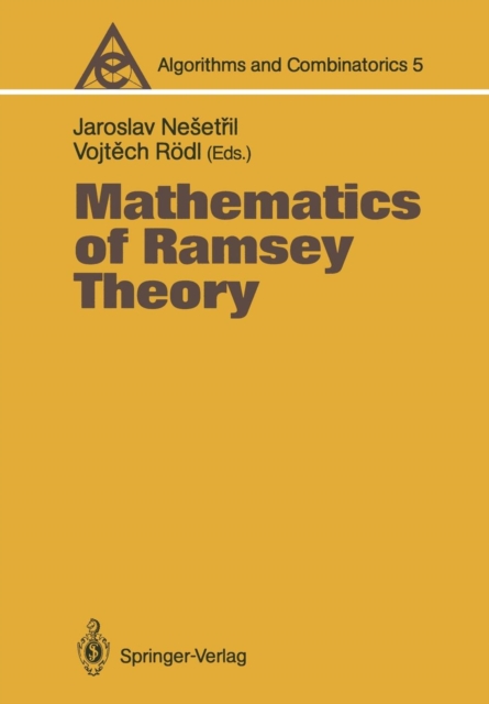 Mathematics of Ramsey Theory, Paperback / softback Book
