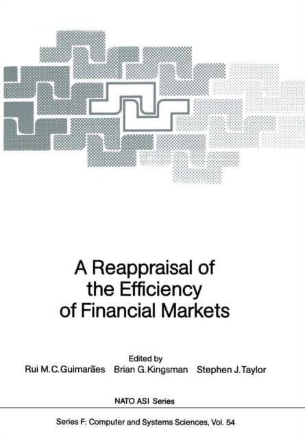 A Reappraisal of the Efficiency of Financial Markets, Paperback / softback Book