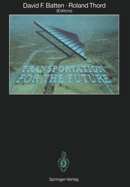 Transportation for the Future, Paperback / softback Book