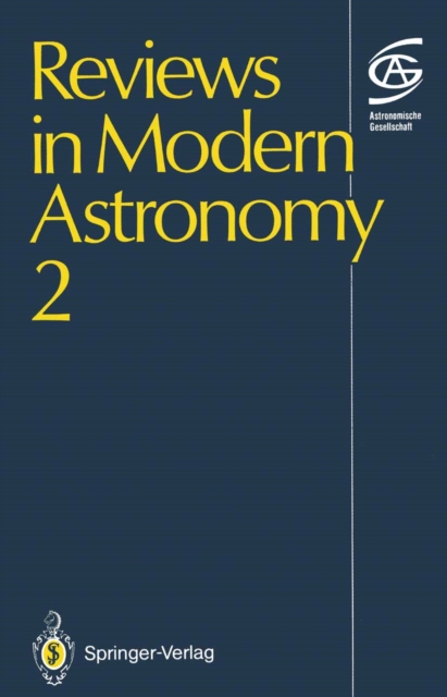 Reviews in Modern Astronomy 2, PDF eBook