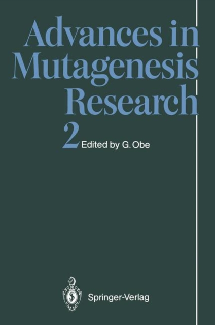 Advances in Mutagenesis Research 2, Paperback / softback Book