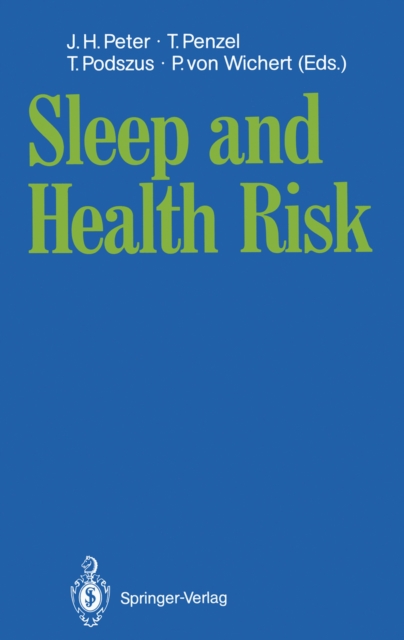 Sleep and Health Risk, PDF eBook