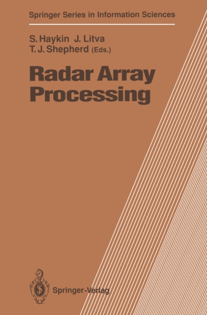 Radar Array Processing, PDF eBook