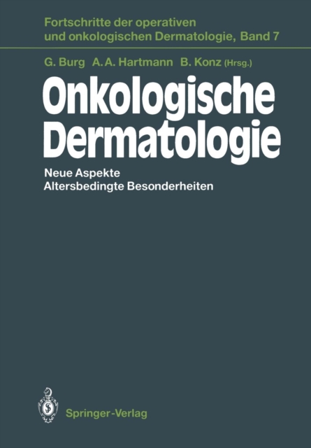 Onkologische Dermatologie, Paperback / softback Book