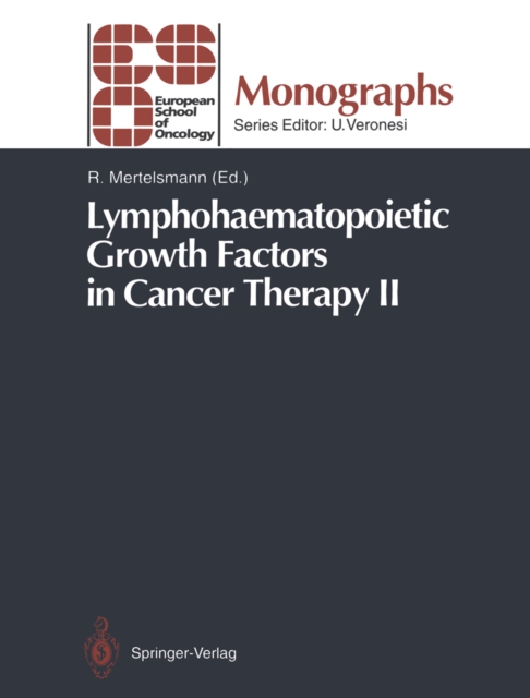 Lymphohaematopoietic Growth Factors in Cancer Therapy II, PDF eBook