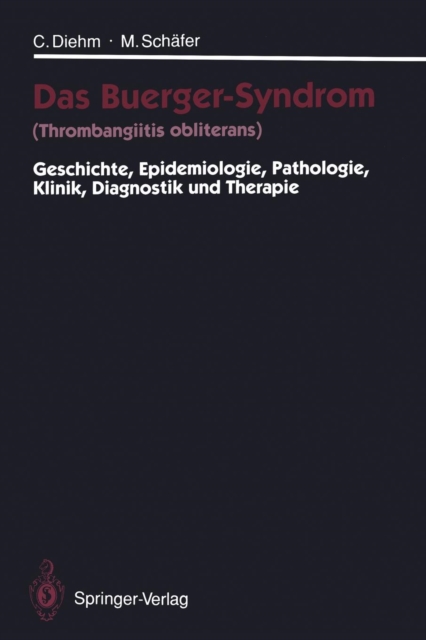 Das Buerger-Syndrom (Thrombangiitis Obliterans), Paperback / softback Book