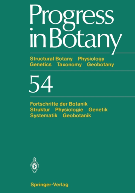 Progress in Botany / Fortschritte der Botanik : Structural Botany Physiology Genetics Taxonomy Geobotany / Struktur Physiologie Genetik Systematik Geobotanik, PDF eBook