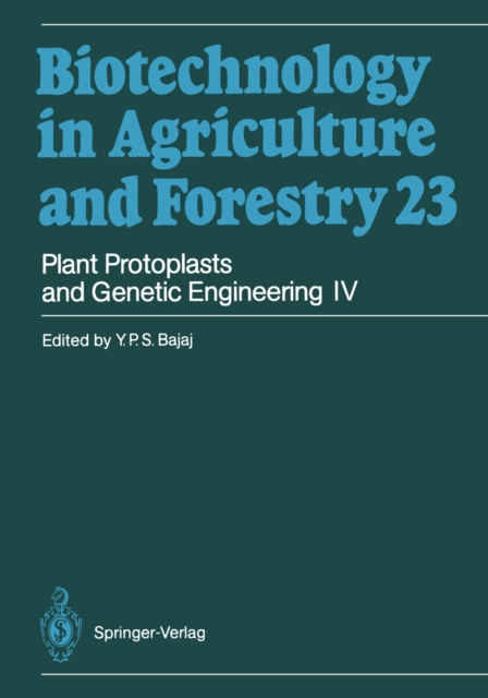 Plant Protoplasts and Genetic Engineering IV, PDF eBook