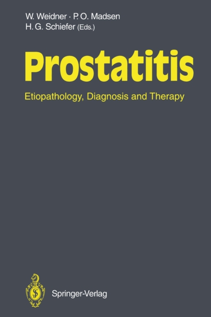 Prostatitis : Etiopathology, Diagnosis and Therapy, PDF eBook