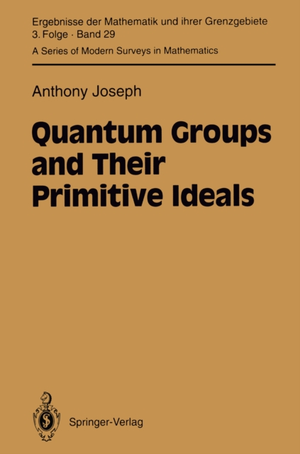 Quantum Groups and Their Primitive Ideals, PDF eBook
