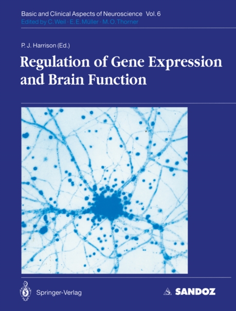 Regulation of Gene Expression and Brain Function, PDF eBook