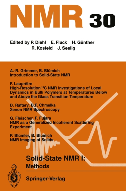 Solid-State NMR I Methods : Methods, PDF eBook
