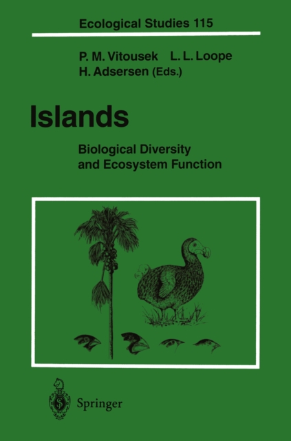Islands : Biological Diversity and Ecosystem Function, PDF eBook