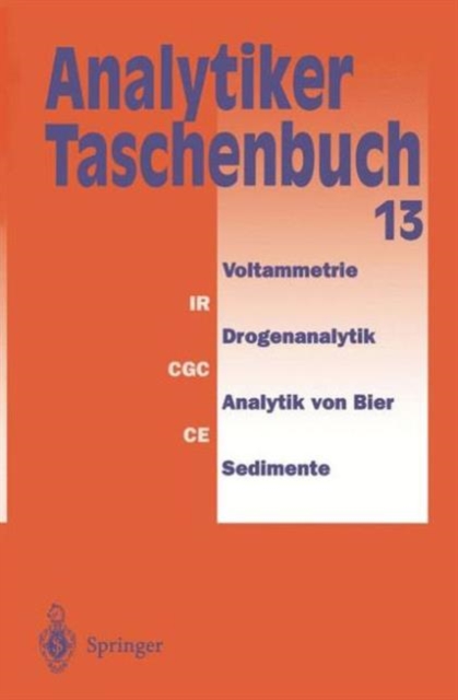 Analytiker-Taschenbuch : 13, Paperback / softback Book