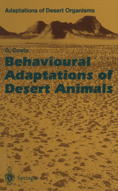 Behavioural Adaptations of Desert Animals, PDF eBook