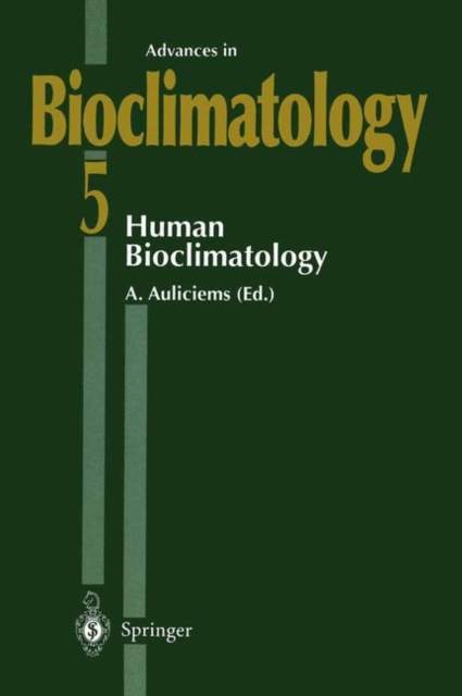 Human Bioclimatology, Paperback / softback Book