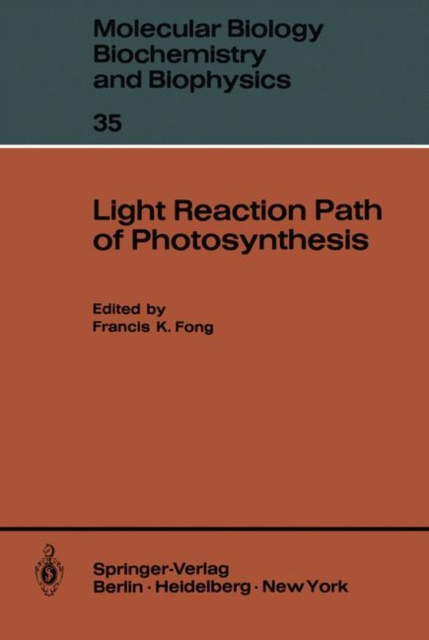 Light Reaction Path of Photosynthesis, Paperback / softback Book
