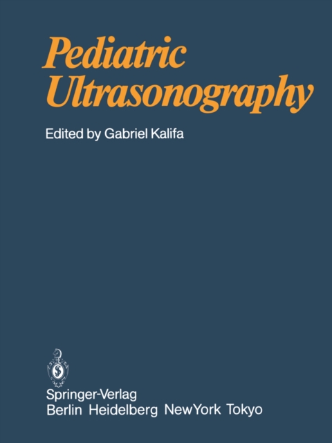 Pediatric Ultrasonography, PDF eBook