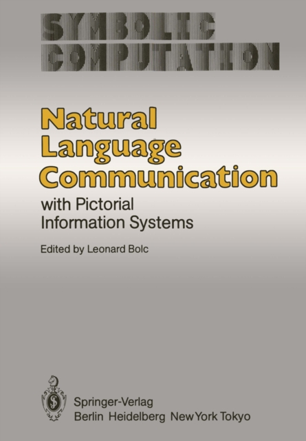 Natural Language Communication with Pictorial Information Systems, PDF eBook