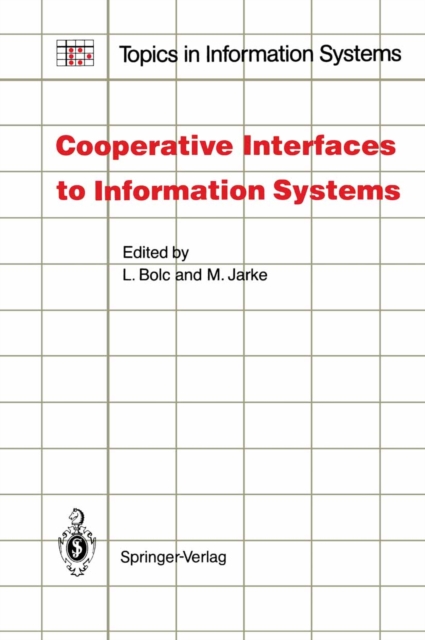 Cooperative Interfaces to Information Systems, PDF eBook