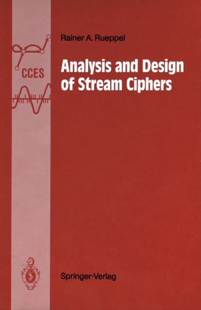 Analysis and Design of Stream Ciphers, PDF eBook