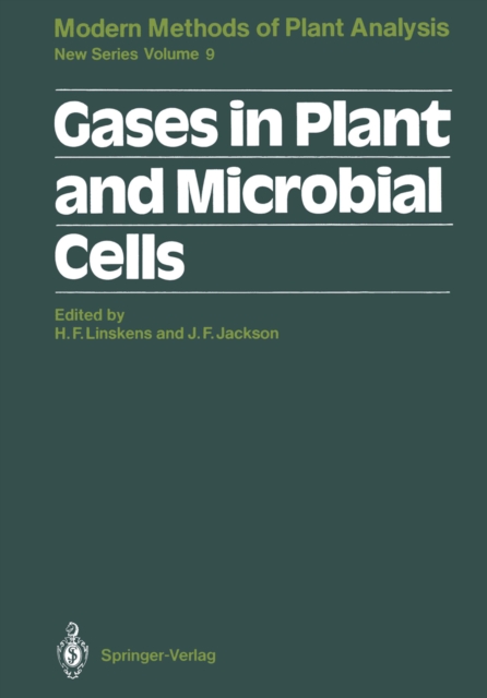 Gases in Plant and Microbial Cells, PDF eBook