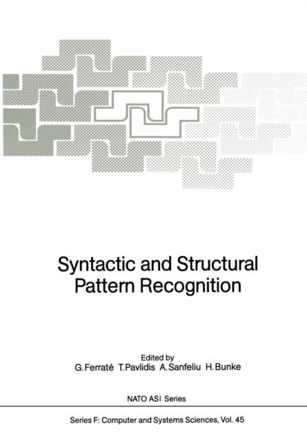 Syntactic and Structural Pattern Recognition, Paperback / softback Book