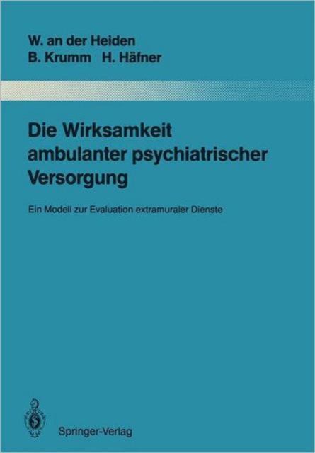 Die Wirksamkeit Ambulanter Psychiatrischer Versorgung, Paperback / softback Book