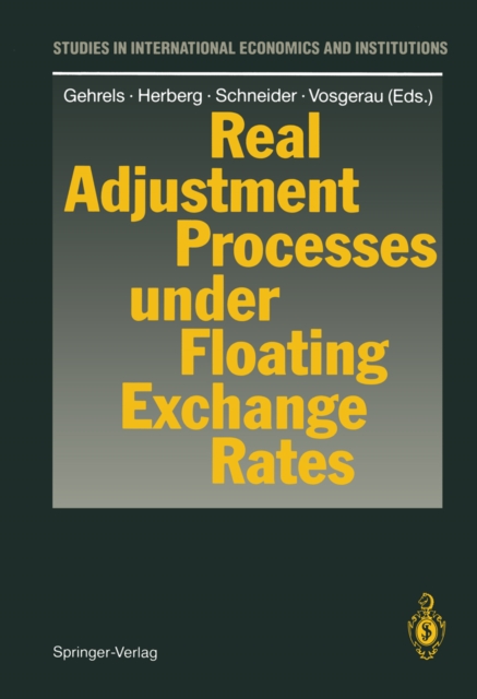 Real Adjustment Processes under Floating Exchange Rates, PDF eBook