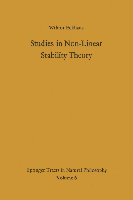 Studies in Non-Linear Stability Theory, PDF eBook