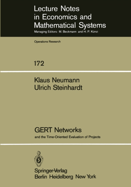GERT Networks and the Time-Oriented Evaluation of Projects, PDF eBook