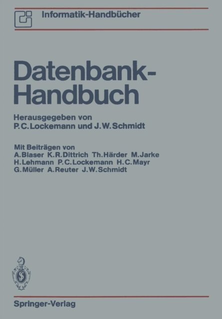 Datenbank-Handbuch, Paperback / softback Book