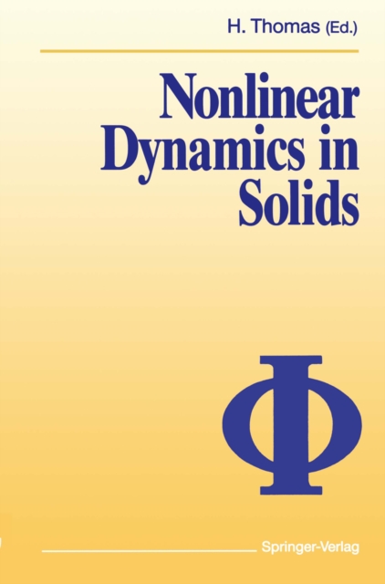 Nonlinear Dynamics in Solids, PDF eBook