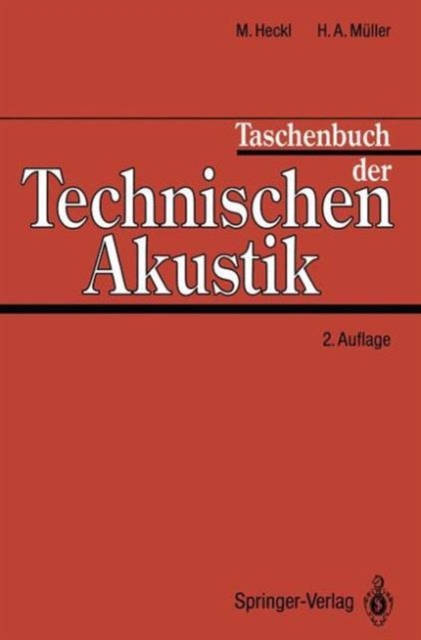 Taschenbuch der Technischen Akustik, Paperback / softback Book