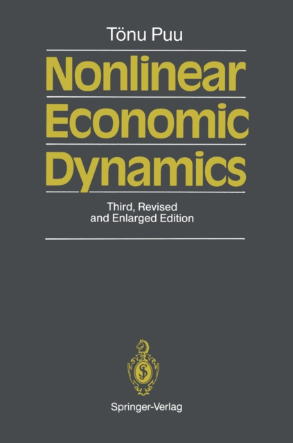 Nonlinear Economic Dynamics, PDF eBook