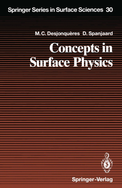 Concepts in Surface Physics, PDF eBook