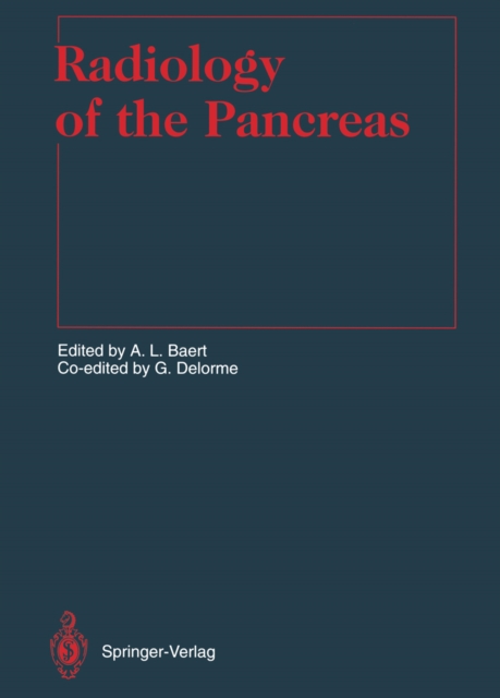 Radiology of the Pancreas, PDF eBook