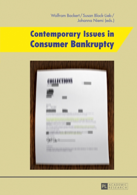 Contemporary Issues in Consumer Bankruptcy, PDF eBook