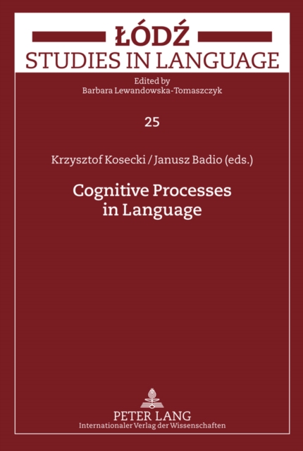 Cognitive Processes in Language, PDF eBook