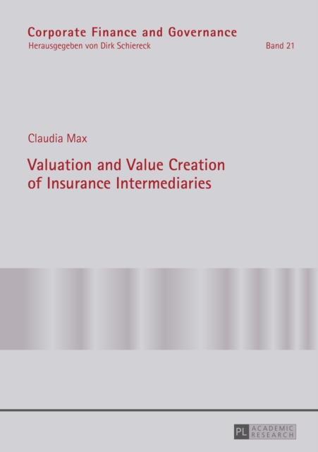 Valuation and Value Creation of Insurance Intermediaries, PDF eBook