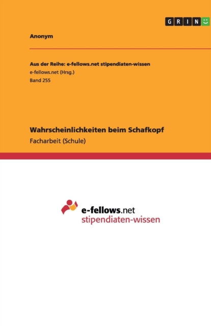 Wahrscheinlichkeiten Beim Schafkopf, Paperback / softback Book