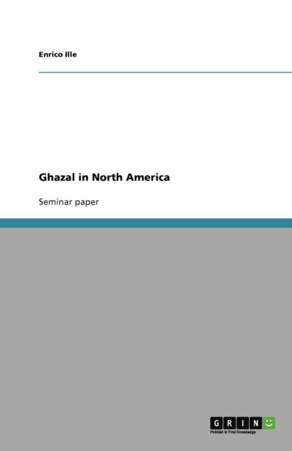 Ghazal in North America, Paperback / softback Book